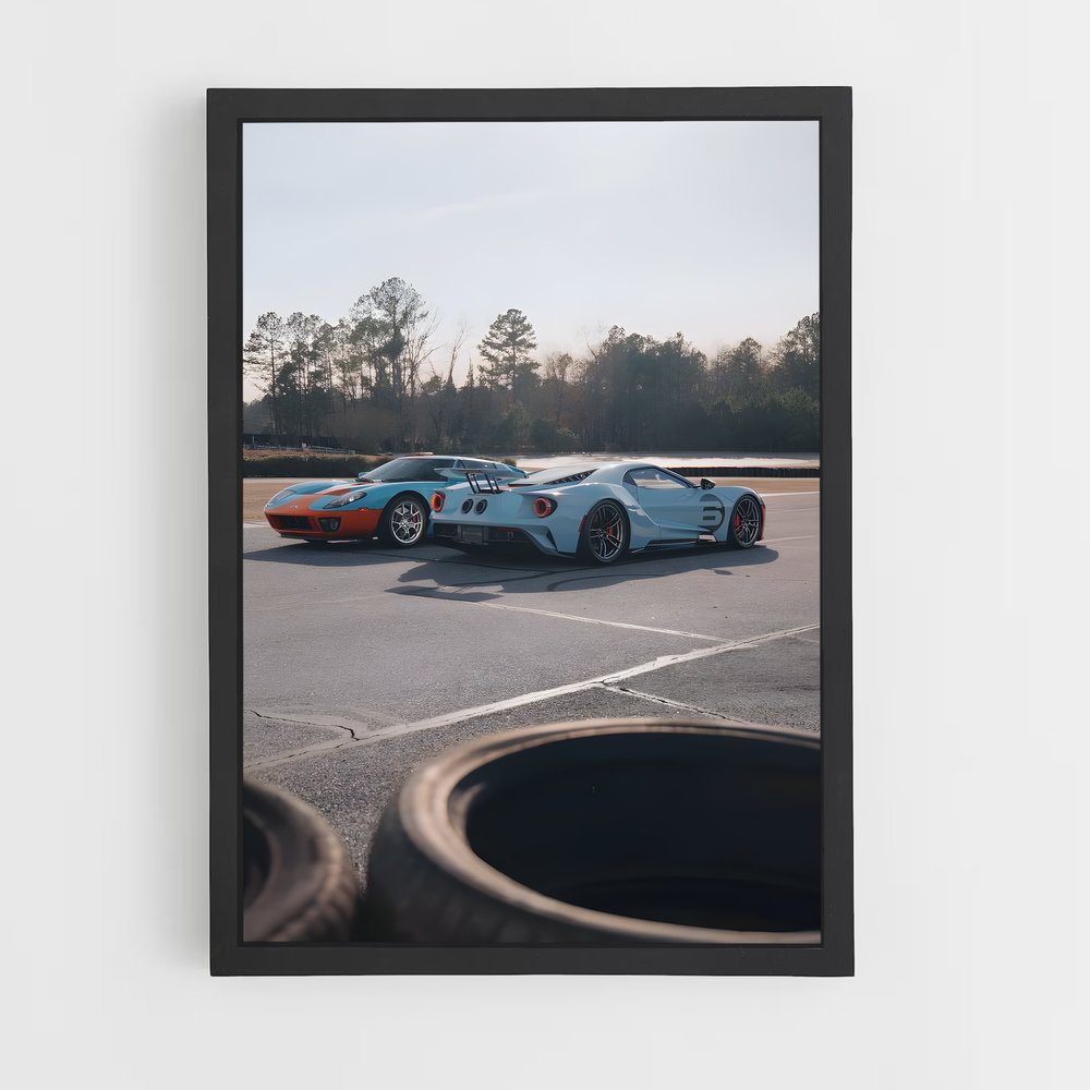 Poster Vitesse Chromatique – affiche Ford (vue 2)